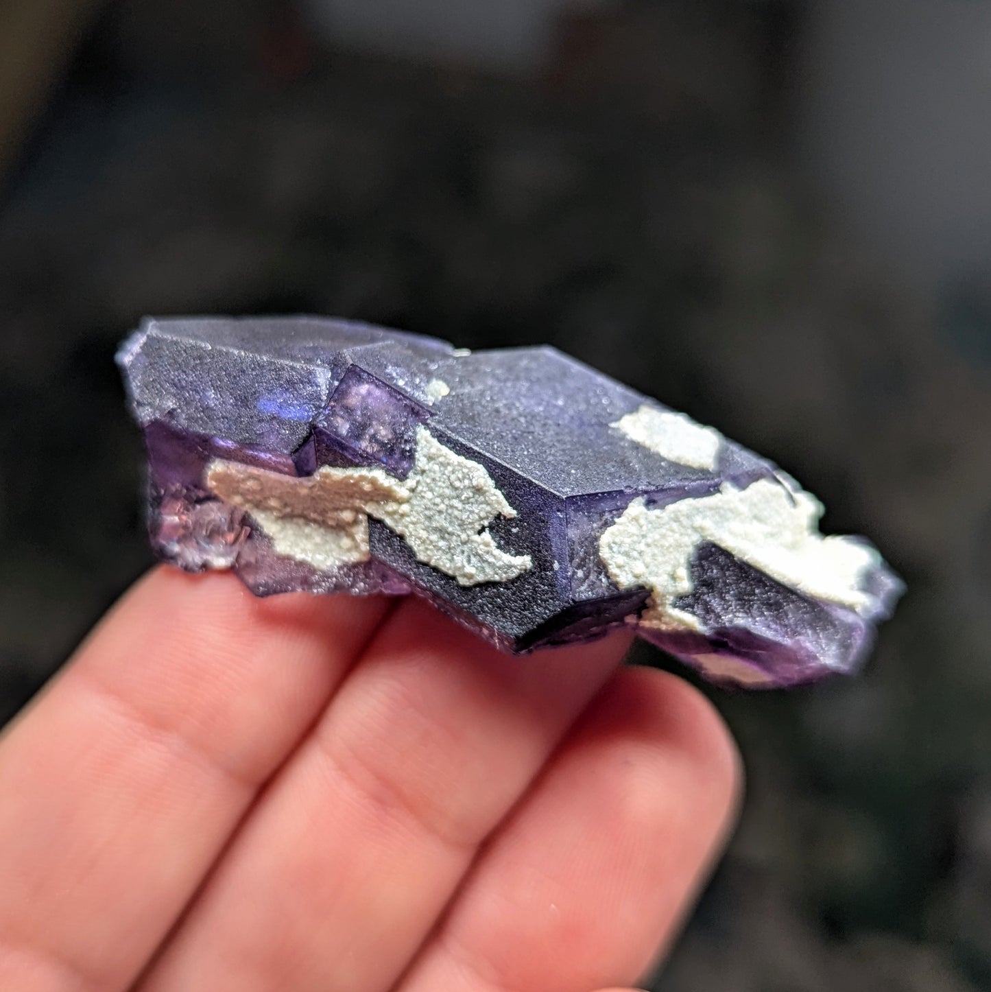 Elongated Yindu Fluorite