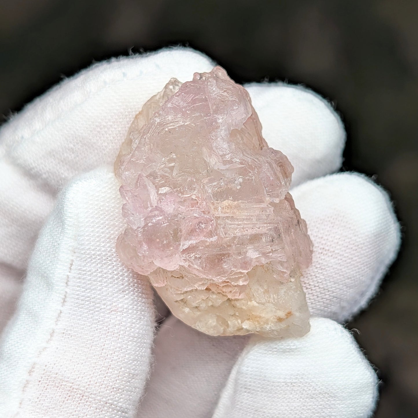 Crystalline Rose Quartz