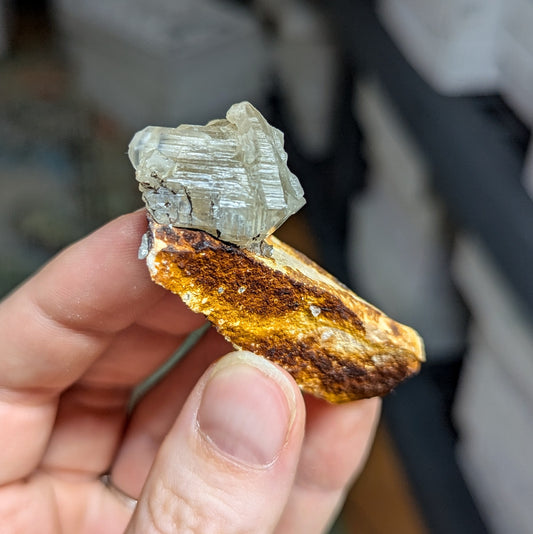 Cerussite on Matrix