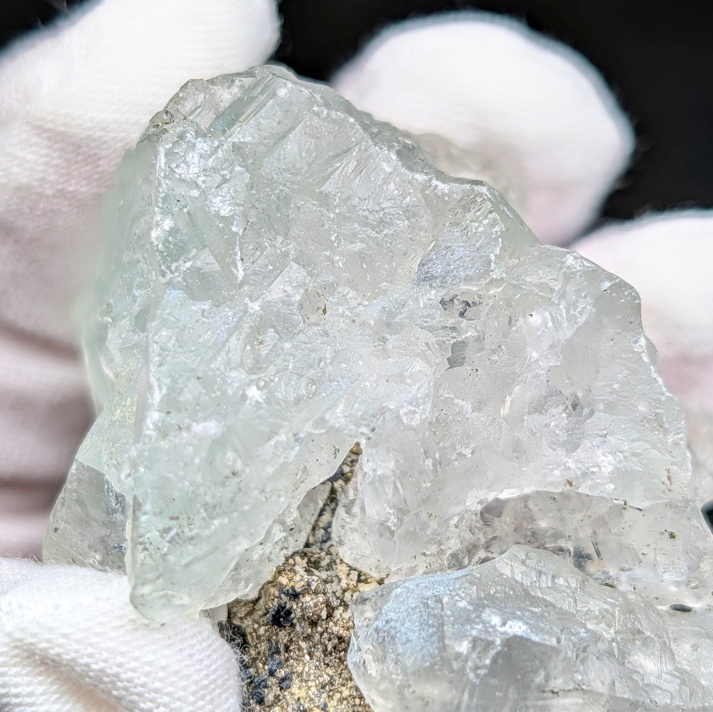 Huanzala Mine Fluorite w. Chalcopyrite, Sphalerite