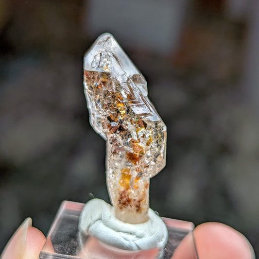 Madagascar Firefly Quartz Enhydro