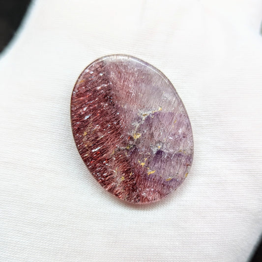 Quartz Slice with Inclusions