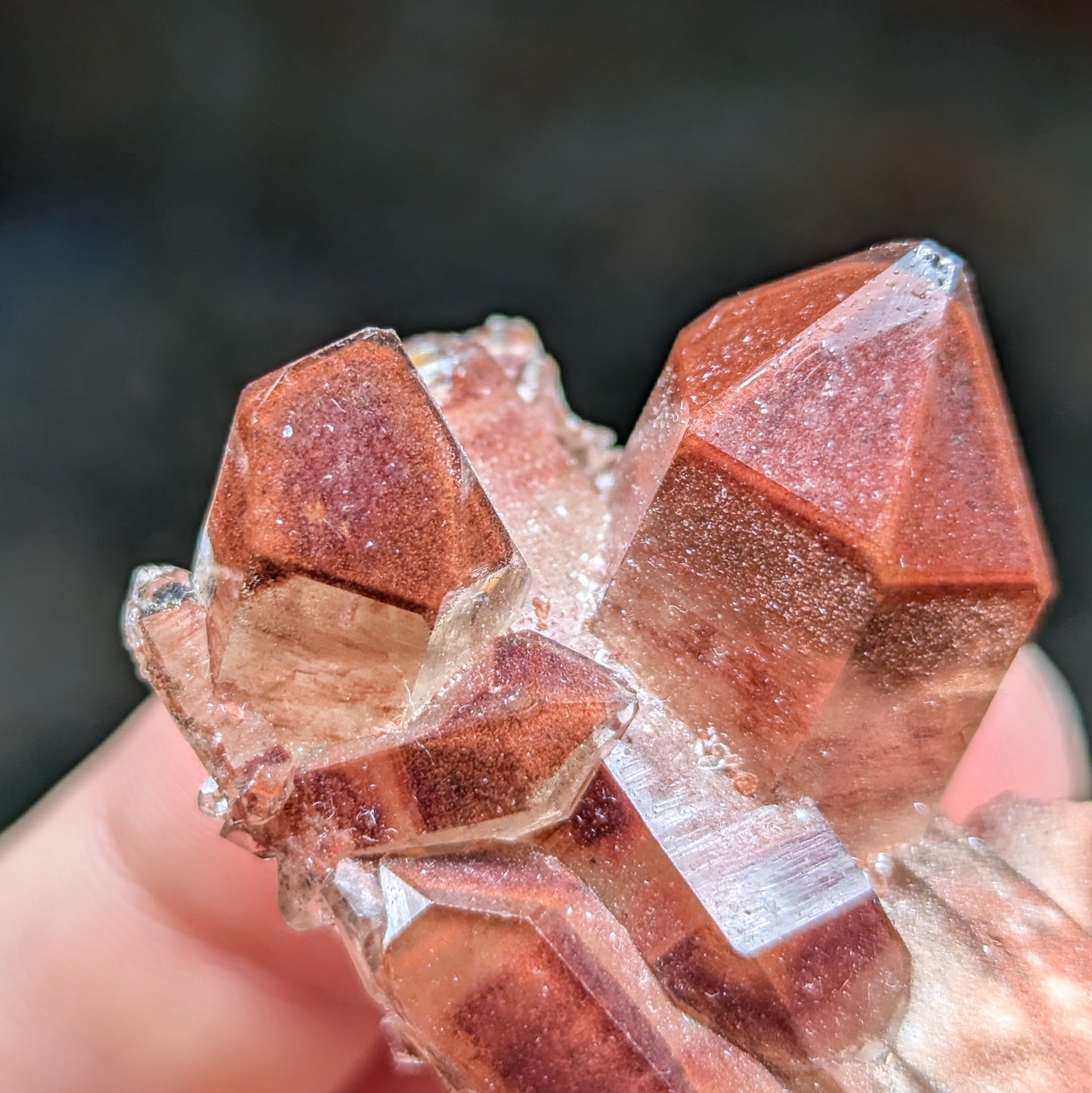 Orange River Hematite Quartz