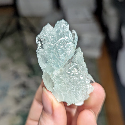 Brazil Etched Aquamarine