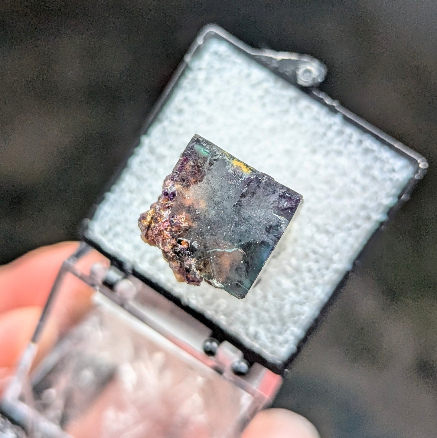 Okorusu Mine Fluorite Perky Box